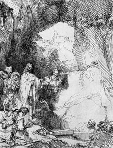 De Kleine Opwekking van Lazarus door Rembrandt van Rijn